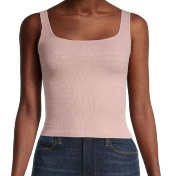 INTIMATELY FREE PEOPLE Square-neck Seamless Tank Top - Picture 1 of 1
